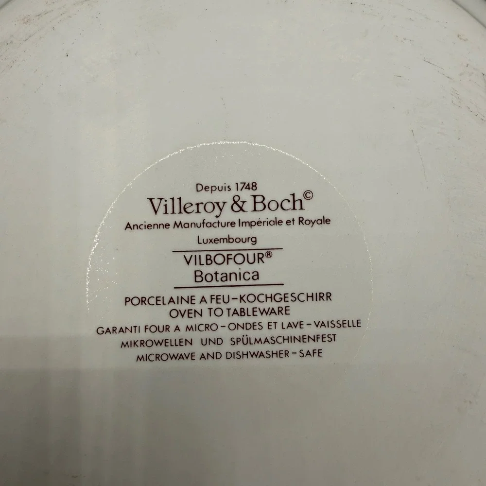 Vintage Villeroy & Boch Botanical 8
